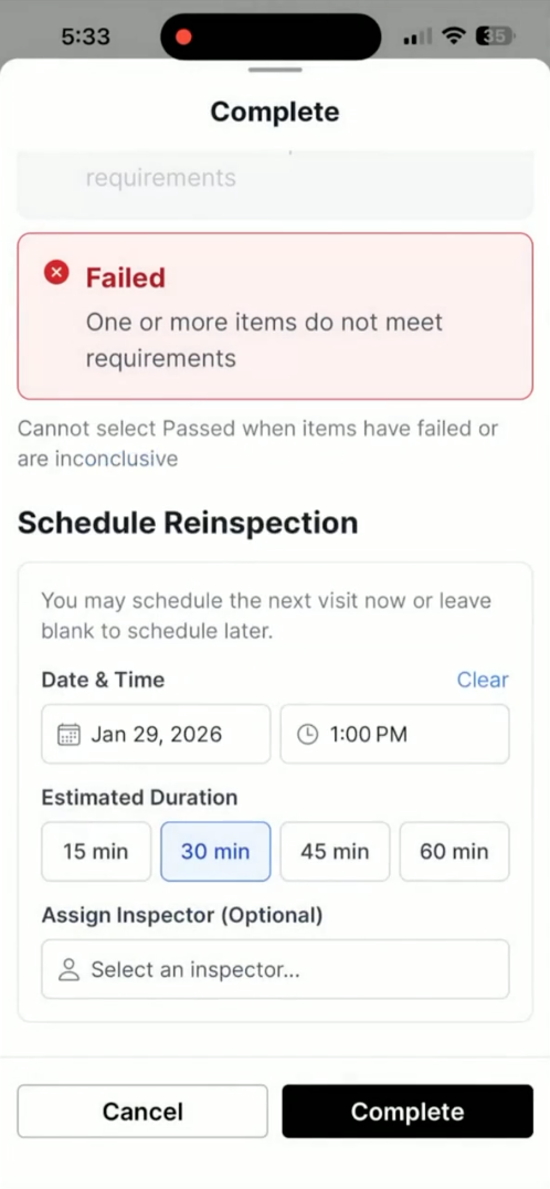 Native Mobile App for Inspections in Padmission Journey inspections web view 2 e1769812177893 - Native Mobile App for Inspections in Padmission Journey